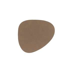 Lind DNA Curve Nupo coasters Brown