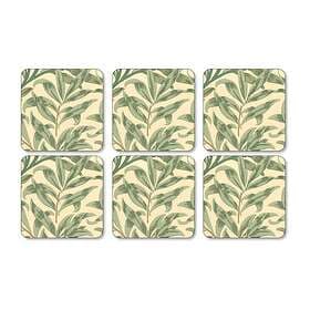 Pimpernel Willow Bough coasters 6-pack Green