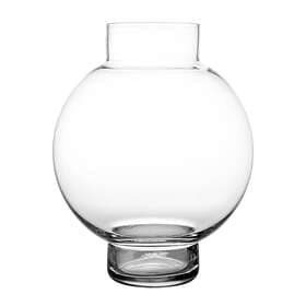 Skrufs Glasbruk Tokyo Vase/ljuslykta 150mm