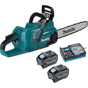 Makita UC016G 40v Max XGT Cordless Brushless Chainsaw 400mm 2 x 5ah Li-ion Charg