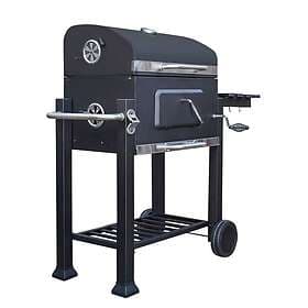 Deluxe KCT Charcoal Barbecue Trolley Grill for Garden Patio