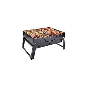 Picnic TSARLTD Large BBQ Barbecue Steel Charcoal Grill Portable Outdoor Cooking 