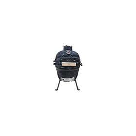 Super 13" Ceramic Kamado BBQ Grill, Smoker Oven Charcoal Barbecue Red Black