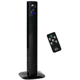 Homcom Aroma Tower Fan Cooling for Bedroom w/ Oscillating, Tinmer