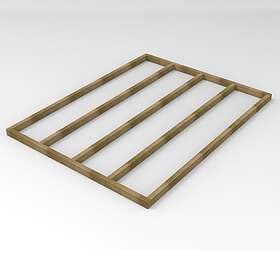 Garden Forest 8X6 Timber Shed Base (L) 236Cm X (W) 183Cm Assembly Service Includ