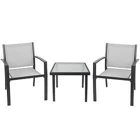 Stream Garden Furniture Set 2 Seater, Indoor Outdoor 3 Piece set Patio Set, Tabl