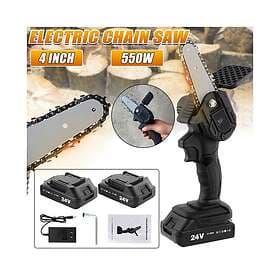 Unbranded 4" Electric Chain Saw Wireless Chainsaws Wood Cutting Logging Machine 