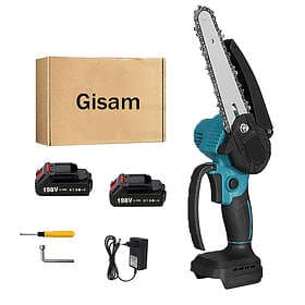 Unbranded 6 Inch Mini Electric ChainSaw 4 " mini chainsaw Cordless Battery Power