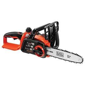 Black & Decker + GKC1825L20-GB 18v Chainsaw-25cm, 18 V, Orange
