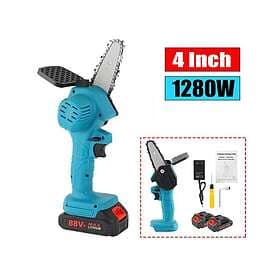 Unbranded 1280W 88VF Garden Power Mini Chain Saws Cutting Logging Wood Electric 