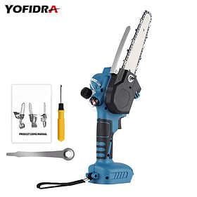 Unbranded 6 Inch 11000RPM Brushless Electric Saw Handheld Cordless Garden Loggin