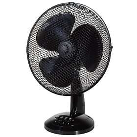 Zanussi 12" Inch, Lightweight, Portable Desk Fan, 3 Speed Settings, Wide-Angled 