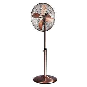 Tower T637000C Metal Pedestal Fan with 3 Speeds, Automatic Oscillation, 16”, 50W