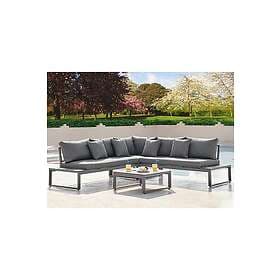 Furniturebox Furniture Box Dubai Outdoor Sofa Set 6 Seat Grey