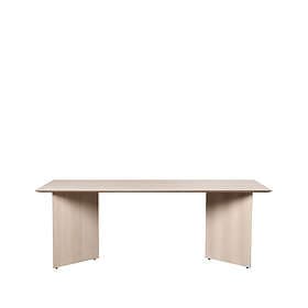 Ferm Living Mingle matbord oak natural veneer, 210cm, vinkelben ek