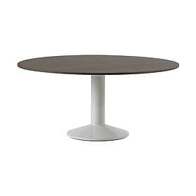 Muuto Midst pelarbord o160 cm Dark Oiled Oak-Grey