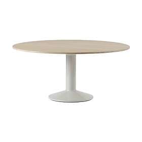 Muuto Midst pelarbord o160 cm Oiled Oak-Grey