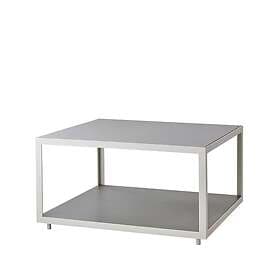 Cane-Line Level soffbord keramik 79x79 cm Light grey-white