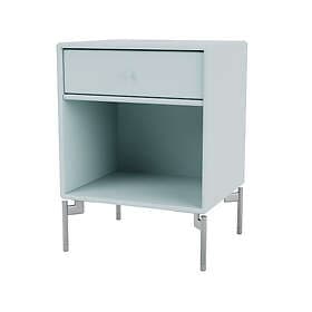 Montana Dream sängbord flint 148, kromben