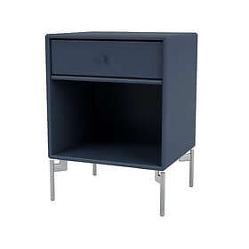 Montana Dream sängbord juniper 138, kromben
