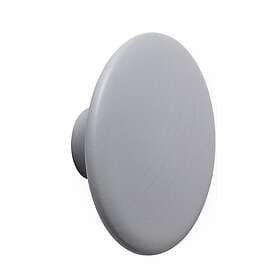 Muuto The Dots Coat Hook Grey 17cm