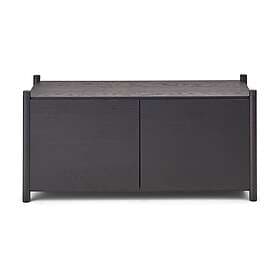 Gejst Sceene bookcase G Svartbetsad ek