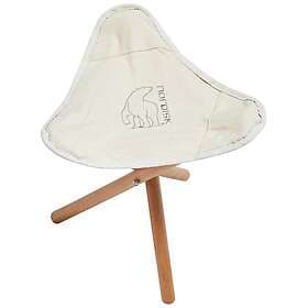 Nordisk Rebild Wooden 3 Stool Brun,Vit