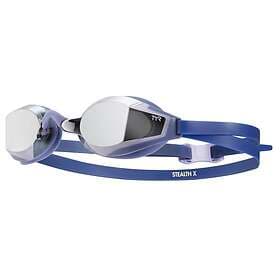 TYR Stealth-x Mirrored Performance Swimming Goggles