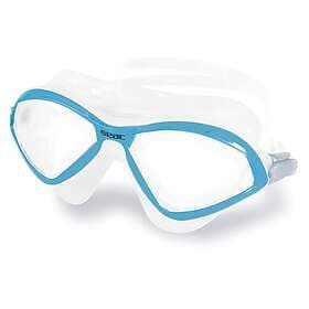 Seacsub Diablo Swimming Mask Durchsichtig,Blå
