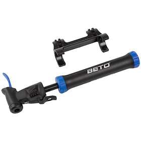 BETO Double Shot Mini Pump Blue, Black 80 Psi
