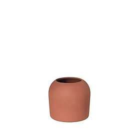 Kristina Dam Studio Dome Vase XS Ø16x14 cm Terracotta Röd