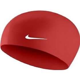 Nike Swim Solid Silicone Swimming Cap Red