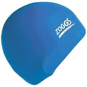 Zoggs Silicone Plain Swimming Cap Blue