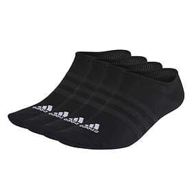 Adidas Ankelstrumpor No-show 3-pack Black/vit adult IC1327