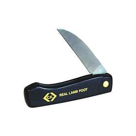 C.K TOOLS Non Locking Lambs Foot Knife C9036