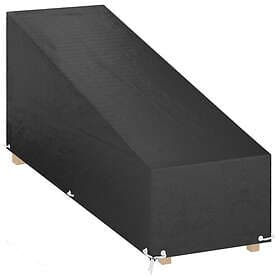 Överdrag för solsäng 12 öljetter 205x75x40/70 cm polyeten