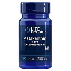 Life Extension Astaxanthin med Phospholipids 30 Capsules