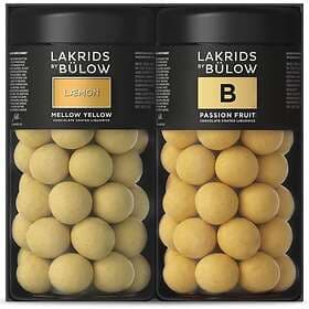 Black Box Lakrids by Bülow Regular Lemon & Passion Fruit 590g