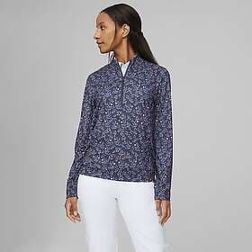 Puma Micro Floral Cloudspun 1/4 Zip (Women's)