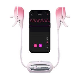Lovense Gemini Bluetooth Vibrating Nipple Clamps