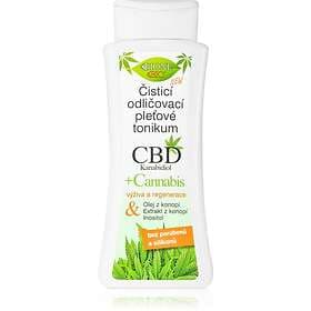 Bione Cosmetics Cannabis CBD Renande och sminkborttagande toner med 255ml