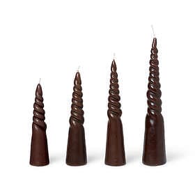 Ferm Living Twisted Taper Candles 4pcs