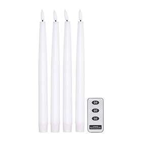 Scandi Essentials Bright LED Candle 28.5 cm 4-pack (with Remote Control)