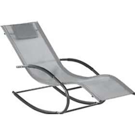 Shumee CARANO II Light Gray Garden Rocking Lounger