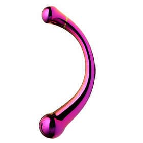 Sinful Rainbow G&P Glass Dildo 17 cm Blandade färger