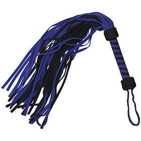 Strict Leather Blå Mocka Flogger 90 cm Blandade färger