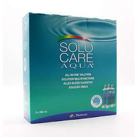 Menicon SoloCare Aqua linsvätska 3 x 360ml