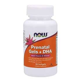 Now Foods NOW Prenatal Gels DHA 90 Capsules