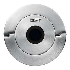 AdHoc Champ Champagnestop 8x2 cm Stainless Steel