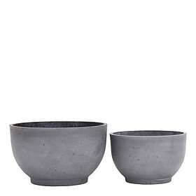 House Doctor Gard Pot 2-pack Grey